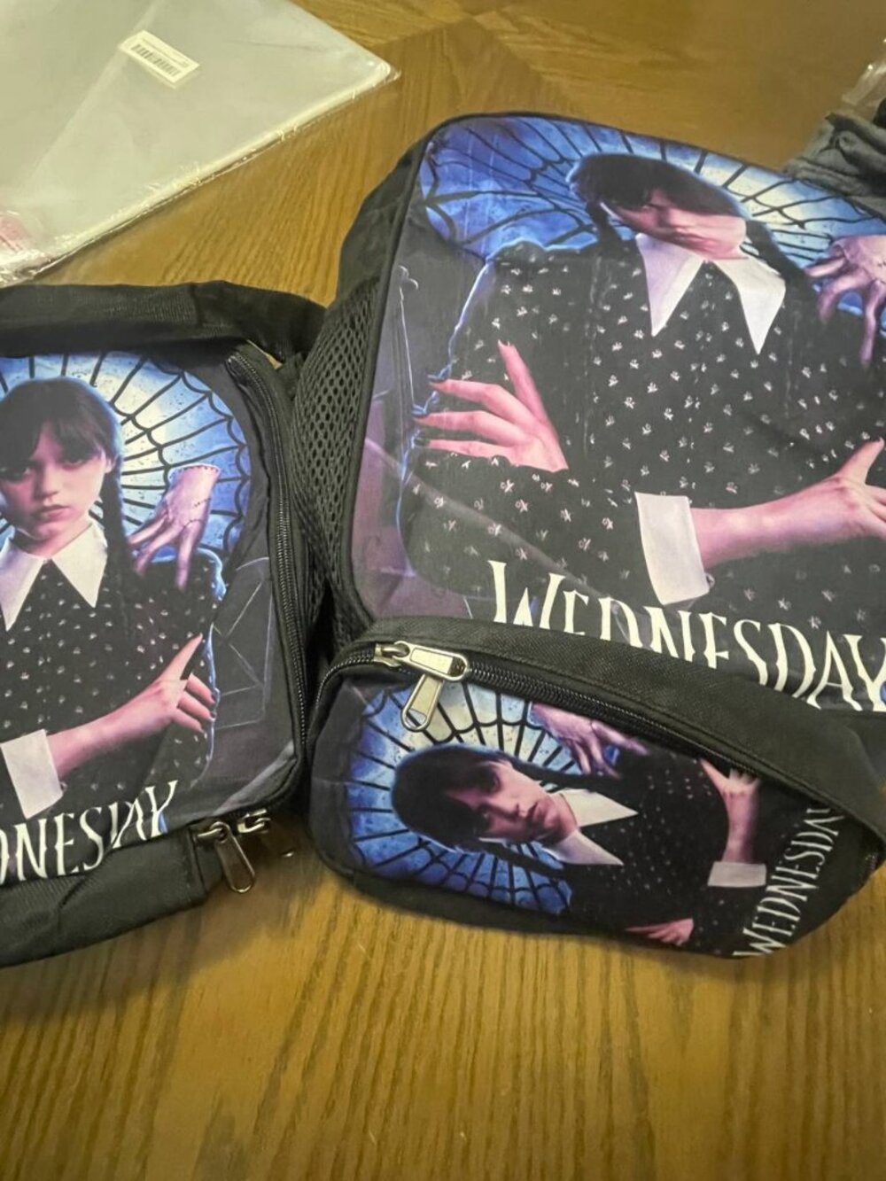 Wednesday Addams 3-Piece Backpack Set